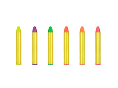 Arcfestő zsírkréták - 6 db.