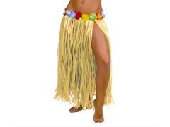 Hawaii hosszú szalmaszoknya - 1 db.