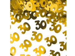 Harmincadik évforduló arany konfetti - 15g