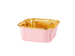 Mini palacsintaformák rózsaszín és arany - 10 db.