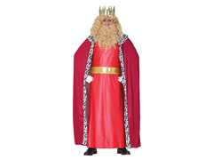 Király vörös jelmez férfiaknak