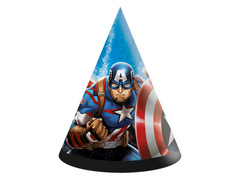 Bosszúállók születésnapi sapkák - 6 db.