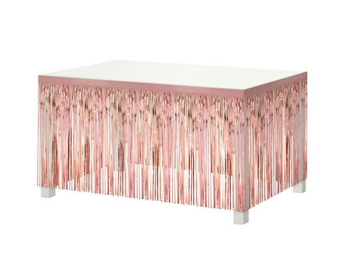 Szoknyás rózsaszín arany - 80 x 300 cm - 1 db.