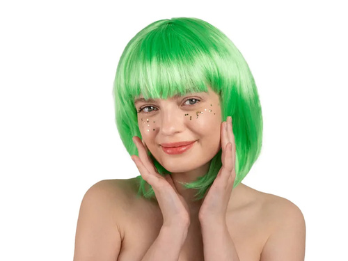 Paróka rojtokkal Neonzöld - 1 db.