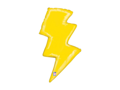 Fólia léggömb alakú villám - 31" - 1 db.