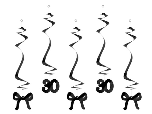 Függő díszítő örvények harmincadik íjakhoz - 5 db.