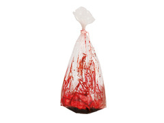 Vérfoltos Halloween táska - 1 db.