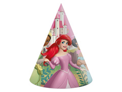 Princess születésnapi sapkák - 6 db.