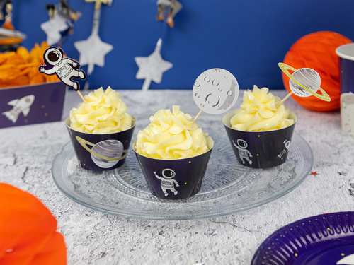 Cupcake poharak Cosmos - 6 db.