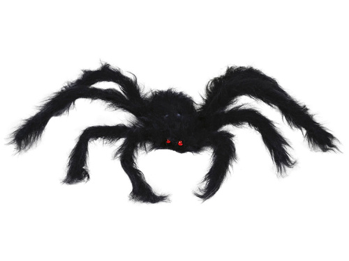 Szőrös pók dekoráció - 50 cm - 1 db.