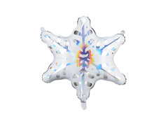 Hópehely fólialufi - 55 x 57 cm - 1 db.