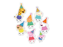 Peppa Malac asztali dekoráció - 7 db.