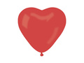 Piros szív lufi - 44 cm - 50 db.