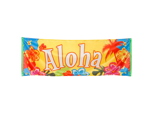 Hawaii Aloha banner - 220 x 74 cm - 1 db.