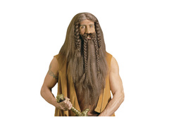 Barbár, viking paróka szakállal és bajusszal