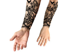 Kereszt alkar tetoválás - 1 db.