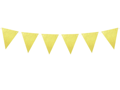 Arany zászló banner - 180 cm - 1 db.