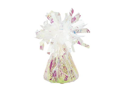 Fóliasúlyok héliummal töltött léggömbökhöz - irizáló - 170 g