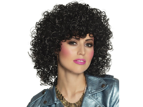 Állandó fekete paróka - 1 db.