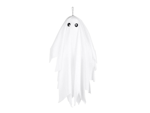 Reszkető szellem akasztós dekoráció - 48 cm - 1 db.