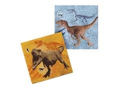 T-Rex születésnapi szalvéta - 33 cm - 20 db.