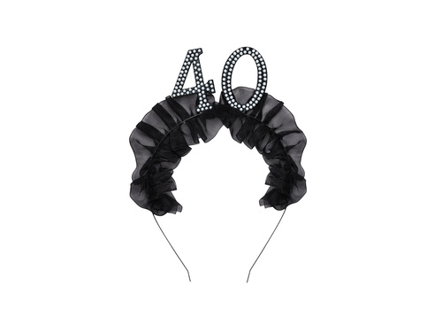 Negyvenedik fejpánt fodorral - 1 db.