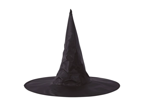 Fekete boszorkánysapka Halloweenre - 1 db.