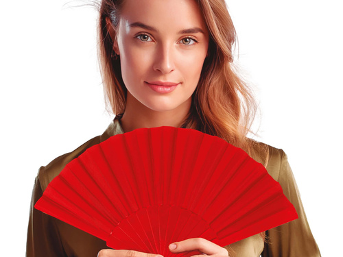 Piros ventilátor - 1 db.