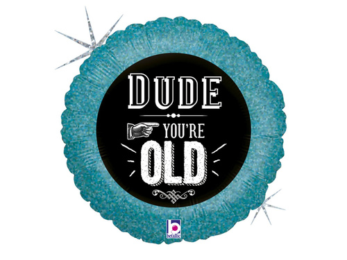 Haver, öreg vagy születésnapi fólialufi - 46 cm - 1 db.