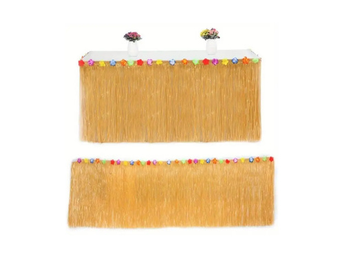 Hawaii szoknyaszegély virágokkal - 275 cm - 1 db.