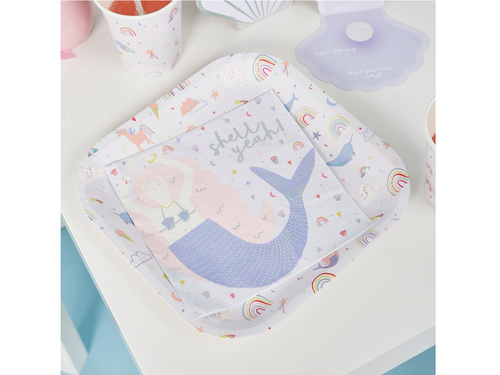 Elvarázsolt világ születésnapi papírtányérok - 23 cm - 8 db.