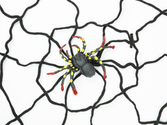 Nagy fekete pókháló - 150 cm - 1 db.