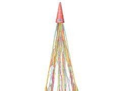 Kilövő színes szalagokkal - 1 db.