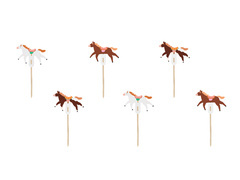 Cupcake pickers pónik - 6 db.