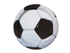 Papírtányérok Football - 18 cm - 8 db.