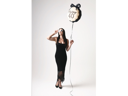 Fólialufi Happy "40" masnival - 47,5 x 45 cm - 1 db.