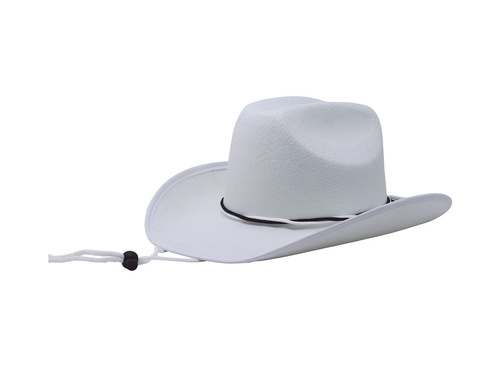 Fehér cowboy kalap - 1 db.