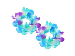 Hawaii karkötő kék és lila - 2 db.