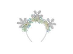 Hópehely fejpánt csillámmal