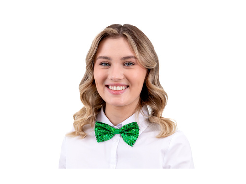 Zöld flitteres légy - 7 x 12 cm - 1 db.