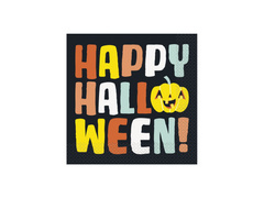 Happy Halloween tök szalvéták - 33 cm - 20 db.