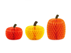 Papírtök dekoráció - 3 db.