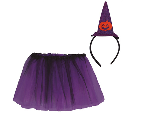 Boszorkány jelmez lányoknak - 1 db.