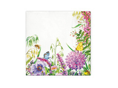 Mezei virágok szalvéták - 33 cm - 20 db.