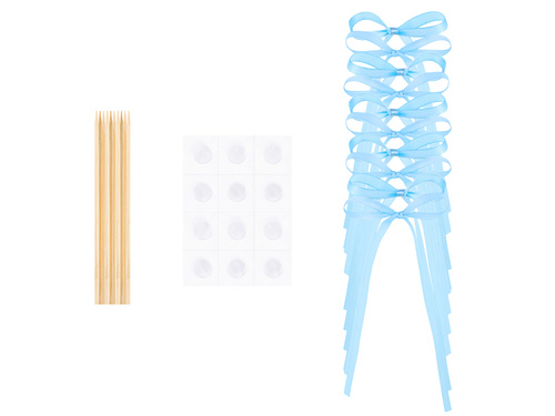 Tortatortatűző - kék - 10 db.