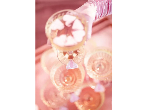 Üveg topper Gyűrűk leánybúcsúra - 10 db.