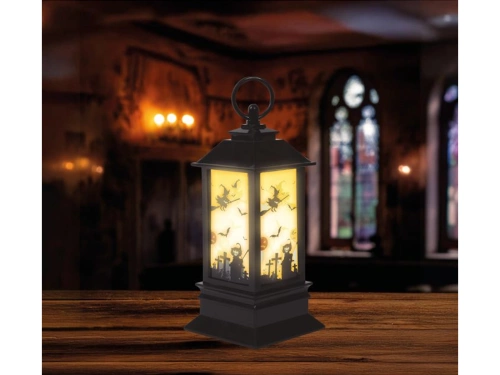 LED-es gyertyalámpa Halloweenre - 18 cm - 1 db.