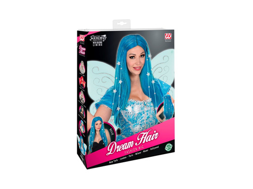 Fairy Dream Hair paróka laméval, csillagokkal és szilikon béléssel