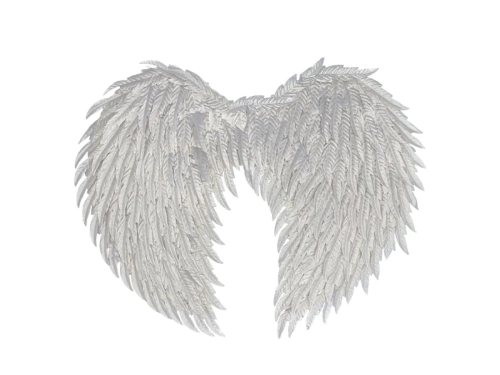 Ezüst angyalszárnyak - 50 x 55 cm - 1 db.