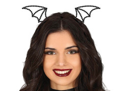 Halloween denevér szárnyas fejpánt - 1 db.